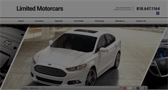 Desktop Screenshot of limitedmotorcars.com